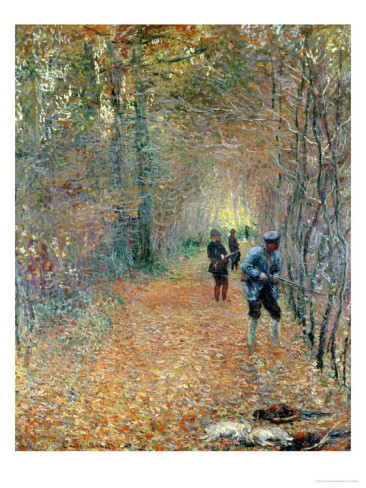 The Shoot, 1876 - Claude Monet Paintings
